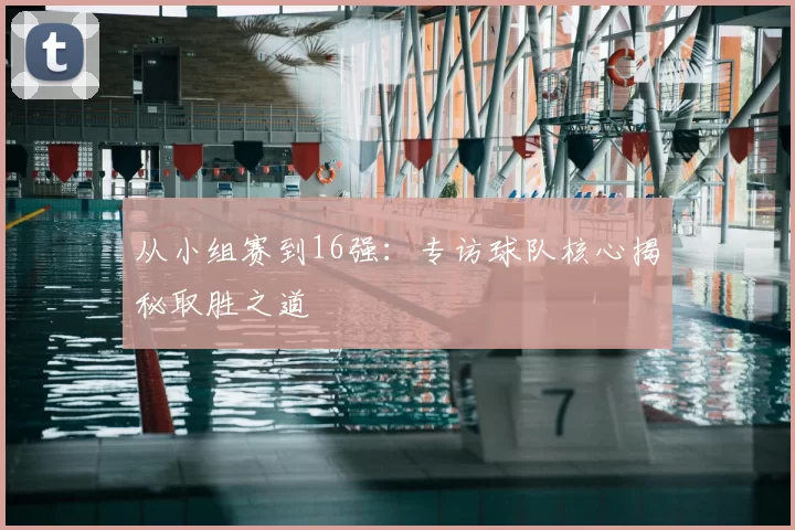 从小组赛到16强:专访球队核心揭秘取胜之道