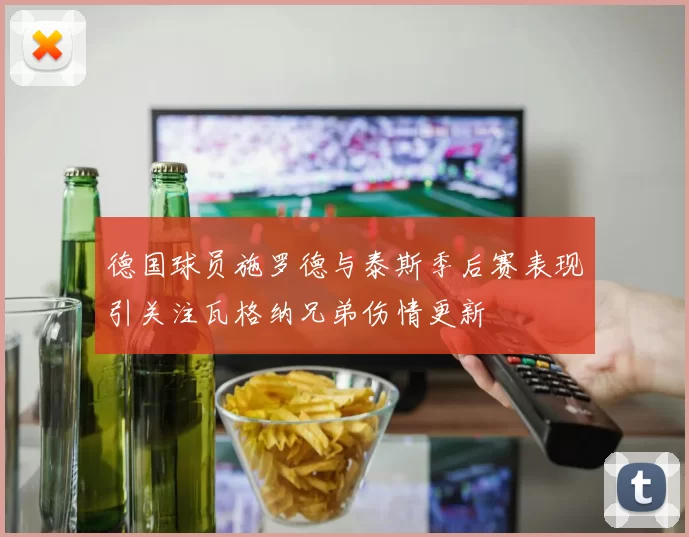 德国球员施罗德与泰斯季后赛表现引关注瓦格纳兄弟伤情更新