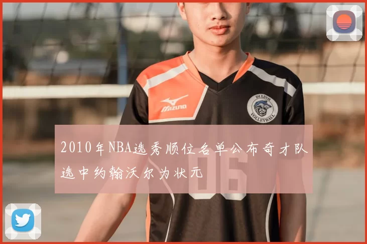 2010年NBA选秀顺位名单公布奇才队选中约翰沃尔为状元